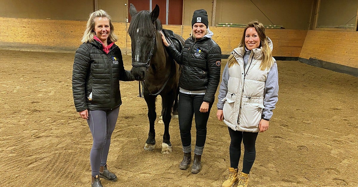Therese Cederlund, Maria Ejnar och Jeanette Lundberg