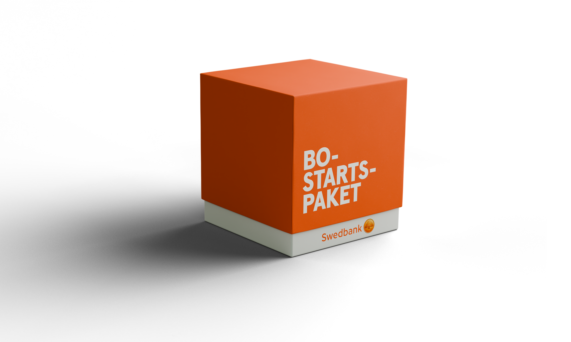 Paket med texten Bostartspaket